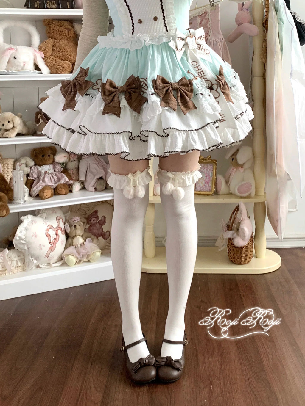 Combed Cotton Lolita Socks Collection - image 2