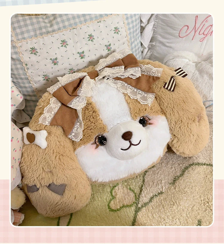 Pakcoco - Kawaii Lolita Bag, Plush Backpack - image 14