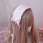 Japanese Style Sweet Lolita Lace Headband Multicolors - image 22