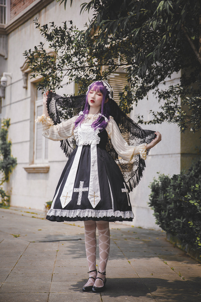 Breath of Heaven - Gothic Lolita JSK Dress and Accessories - image 19