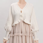 Cookie - Vintage Lolita Cardigan, Short Sweater - image 1