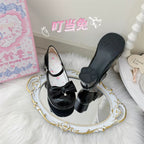 Dingbell Bunny - Sweet Lolita Round Toe Shoes, Cat Paw Heel - image 11
