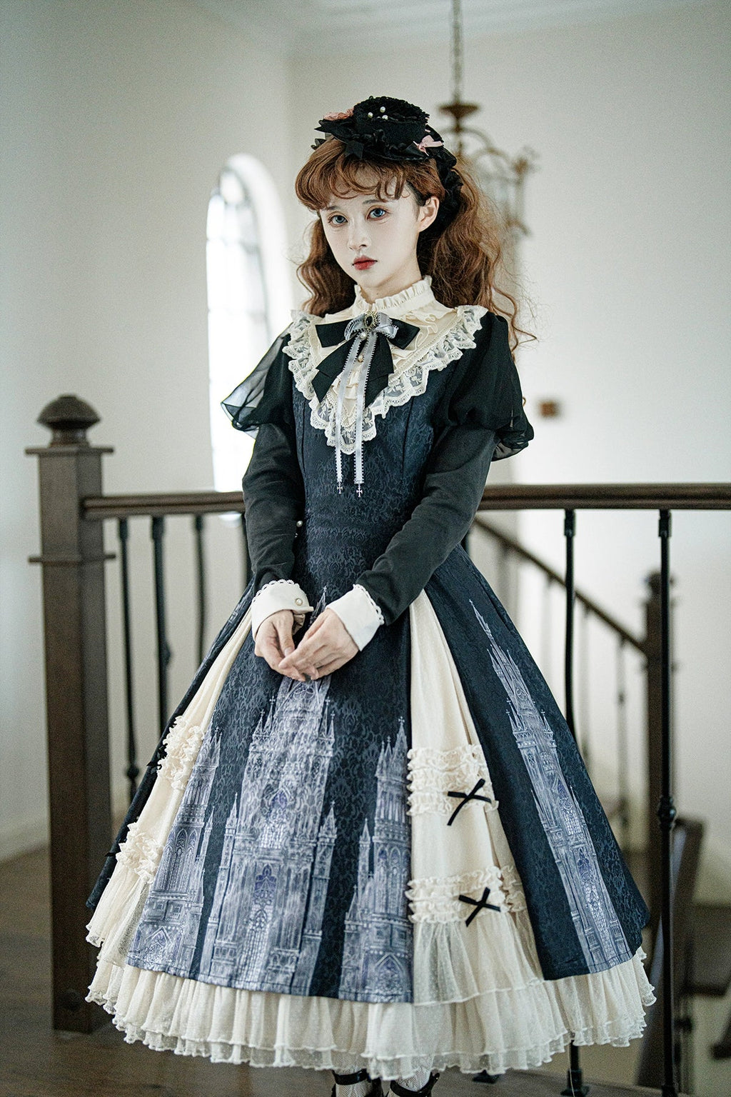 Church Bell - Elegant Lolita OP Dress Long Sleeve Spring Autumn - image 25