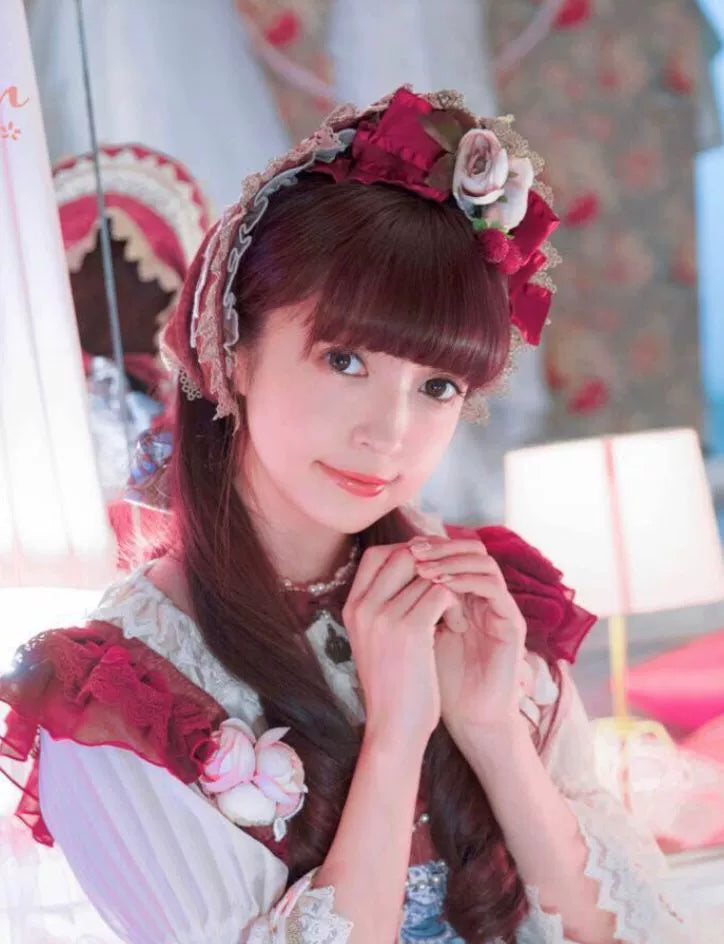 Sweet Lolita Accessories Bonnet KC Socks Beret - image 16