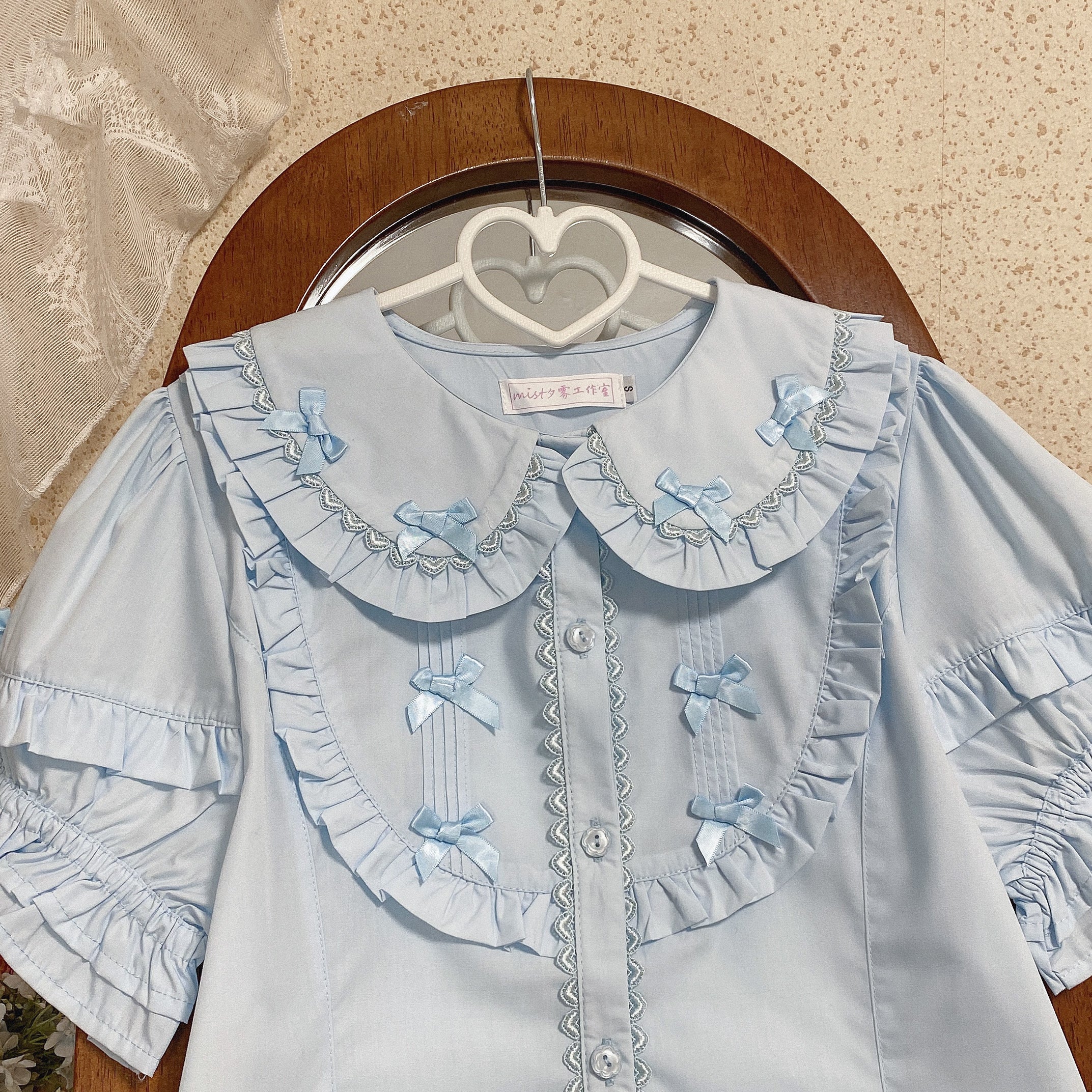 Creamy Condensed Milk - Kawaii Lolita Short-Sleeve Shirt - image 7