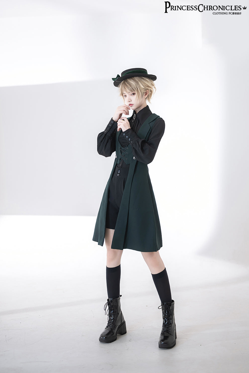 The Night Prelude Medieval Ouji Lolita Long Vest - image 23
