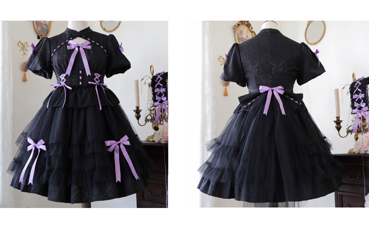 Kawaii Lolita OP Dress Short Sleeve - image 10