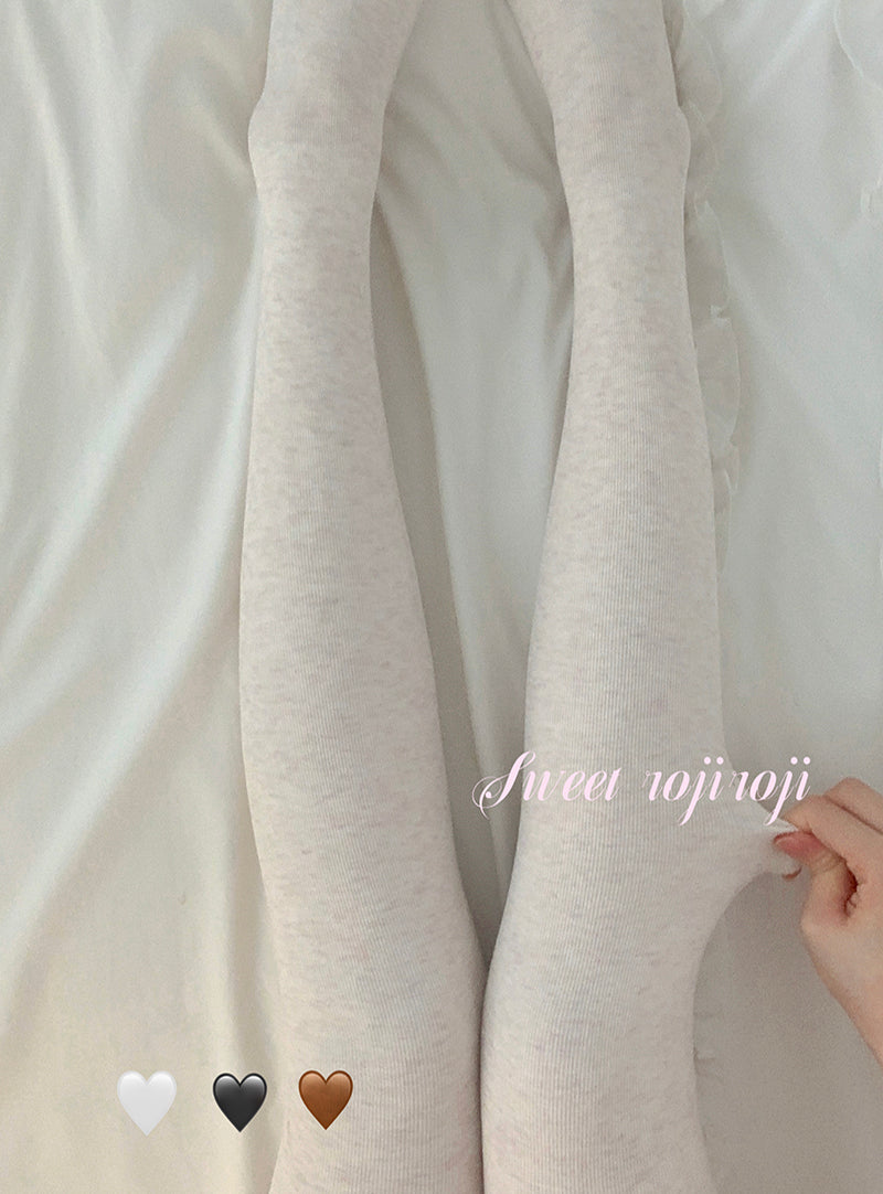 Winter Cotton Lolita Pantyhose, Thickened Pantyhose Leggings - image 5