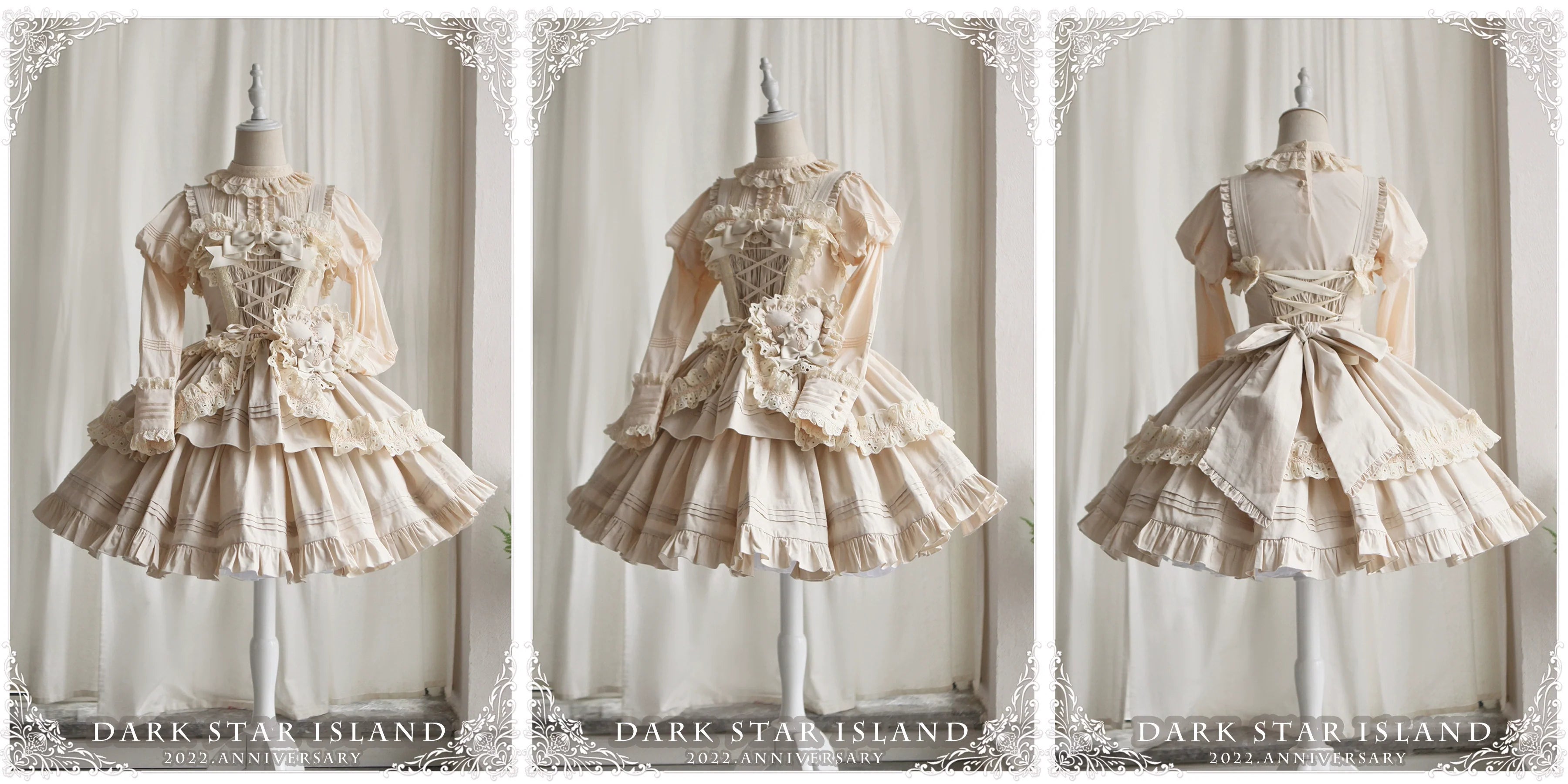 Halloween Gothic Lolita Short JSK Dress - image 11
