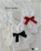 Cotton Lolita Bunny Ear Socks Summer Bow Short Socks - image 21