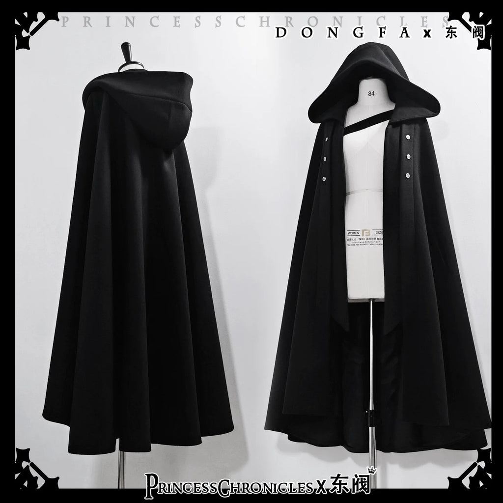 Codename 003 - Ouji Lolita Shirt and Pants Set, Hooded Cape - image 20