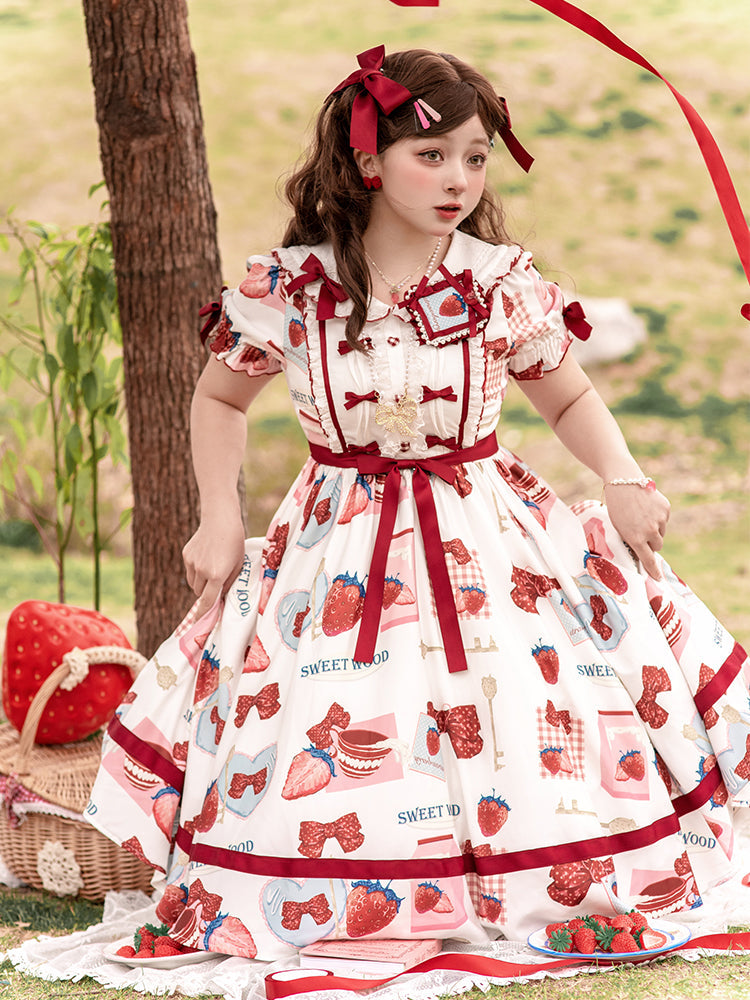 Betty Baby Sweet Lolita OP Dress and Accessories - image 1