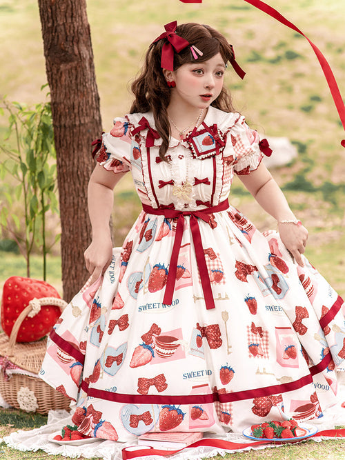 Betty Baby Sweet Lolita OP Dress and Accessories - image 1