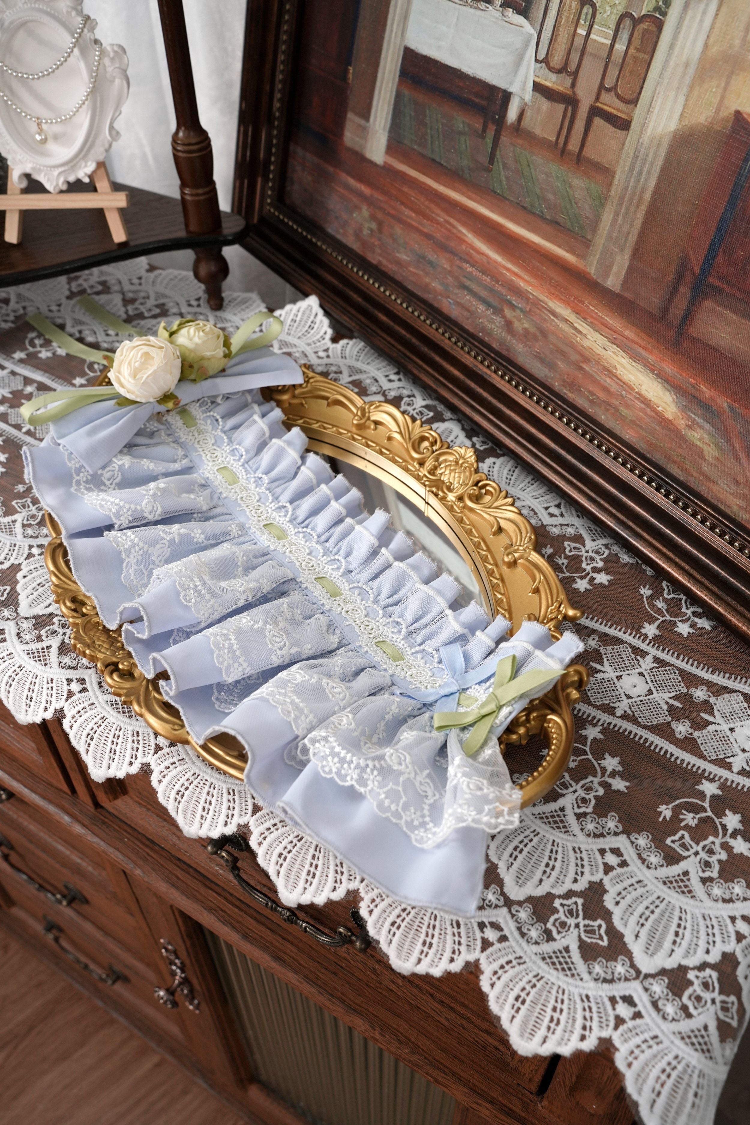 Giverny Spring Day - Elegant Fairy Lolita JSK Collection - image 15