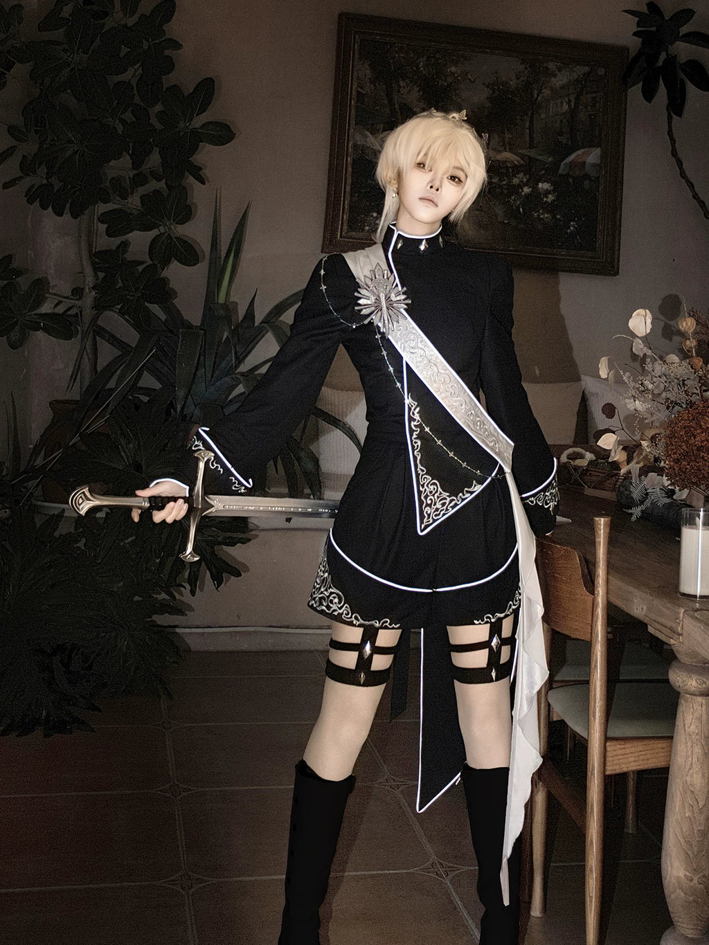Oathbound Sword - Ouji Top, Shorts and High-Low Coat Collection - image 1