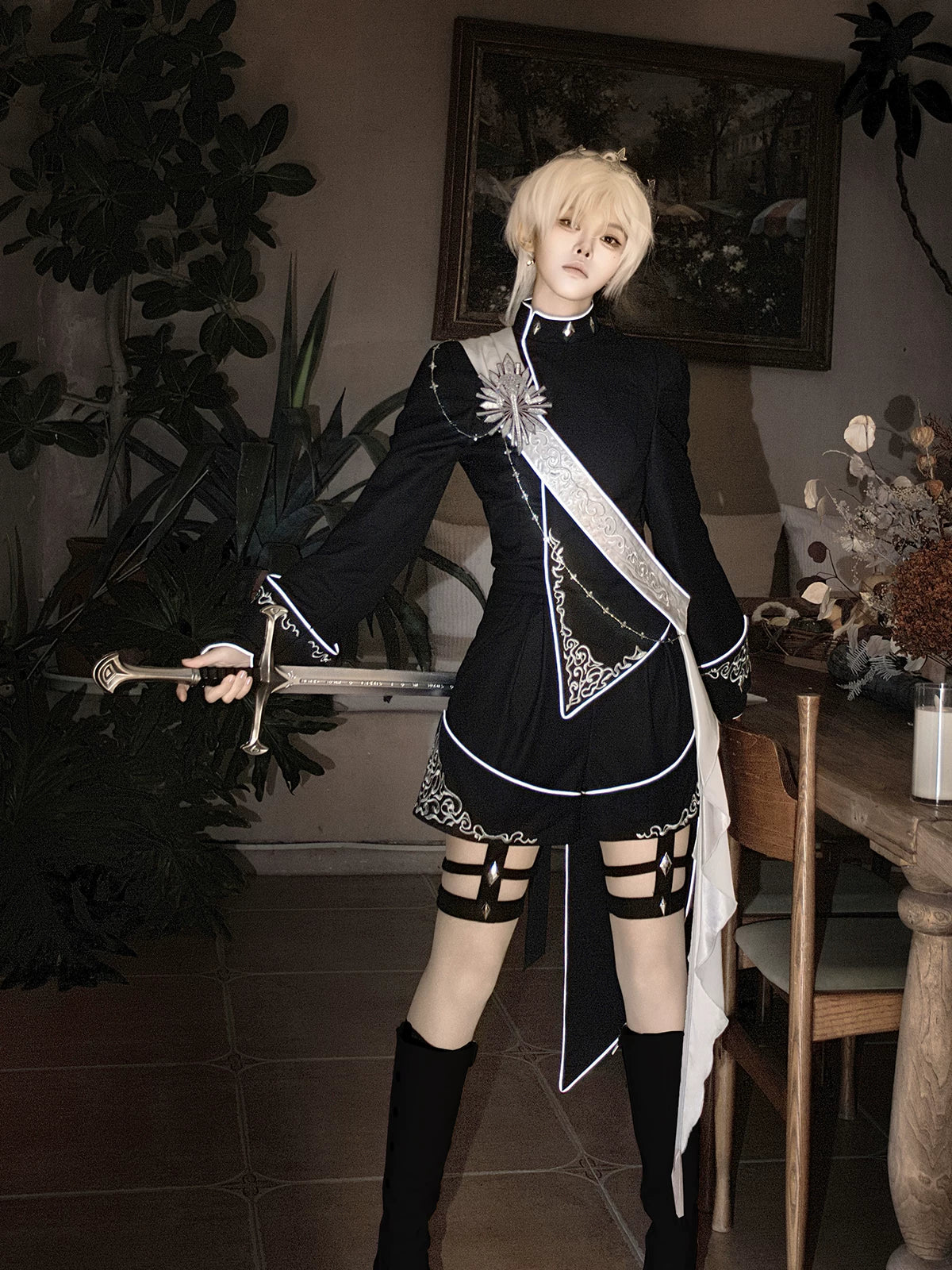 Oathbound Sword - Ouji Top, Shorts and High-Low Coat Collection - image 1