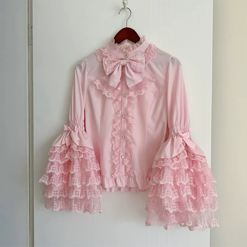 Star Love Song - Wedding Sweet Lolita JSK Suit Doll-like Dress - image 22