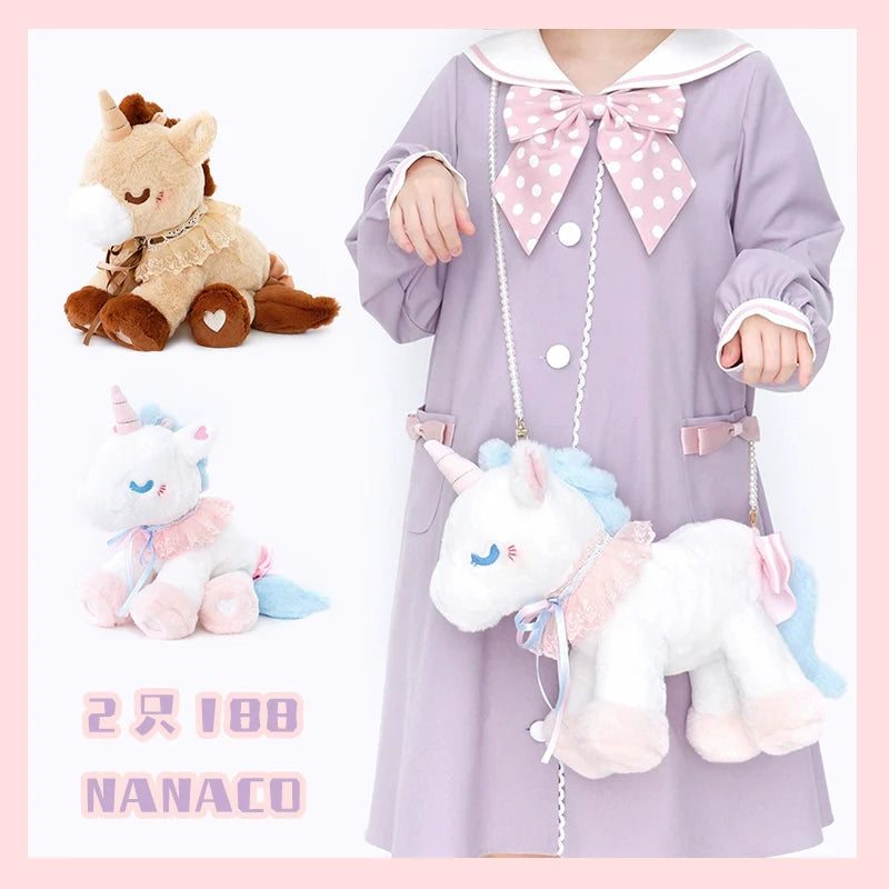 Kawaii Lolita Unicorn Messenger Bag Doll Shoulder Bag - image 8