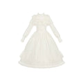 Winter Island Memory - Elegant Lolita Winter Coat & OP Dress Set - image 38