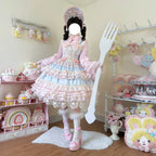 Star Love Song - Wedding Sweet Lolita JSK Suit Doll-like Dress - image 10