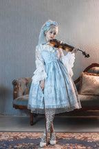 Elegant Lolita JSK Dream Symphony Instrument Fairy Dress - image 3