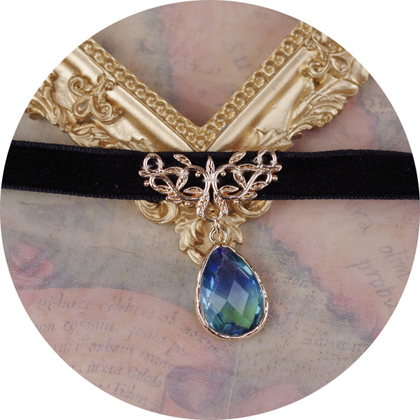 London Afternoon Tea - Elegant Lolita Daily Choker - image 3