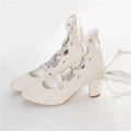 Forbidden Dance Velvet Lolita Shoes with Lace-Up Straps - image 18