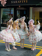 Candlelight Sonata - Sweet Lolita Long-Sleeve OP Dress - image 13