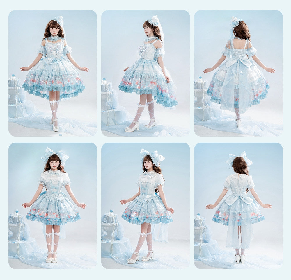 Summer Love Song Lolita OP Dress - image 5