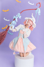 Halloween Gothic Lolita JSK Dress, Pumpkin-inspired Dress - image 34