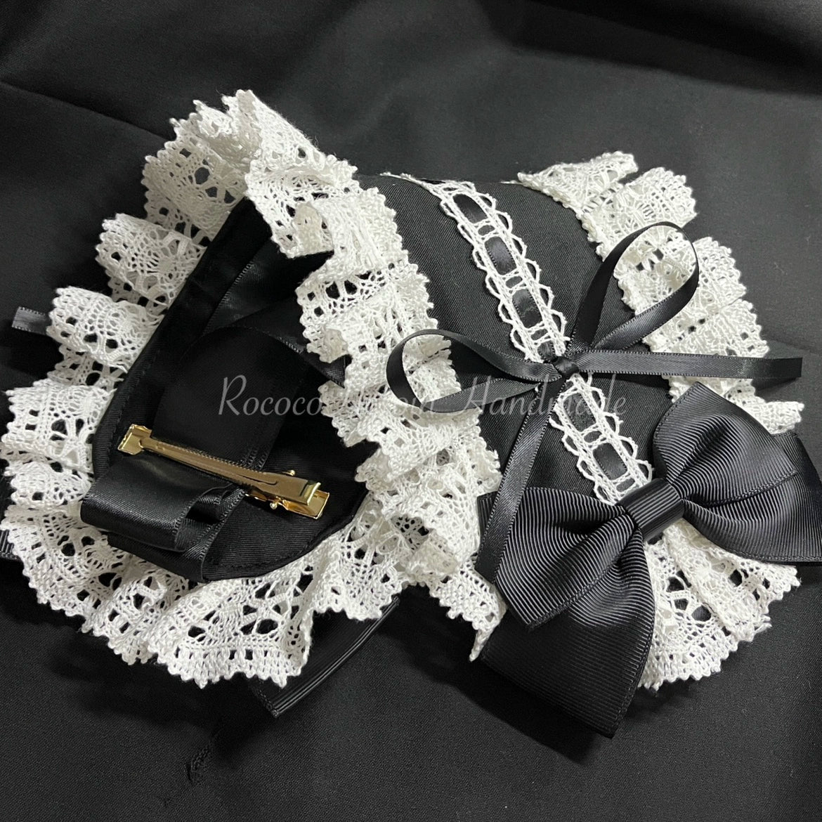 Rococo Heroine Classic Cotton Lolita Headband - image 2