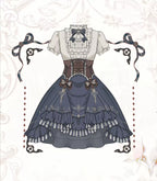 Gilded Pointer - Elegant Classic Lolita Skirt Suit - image 22