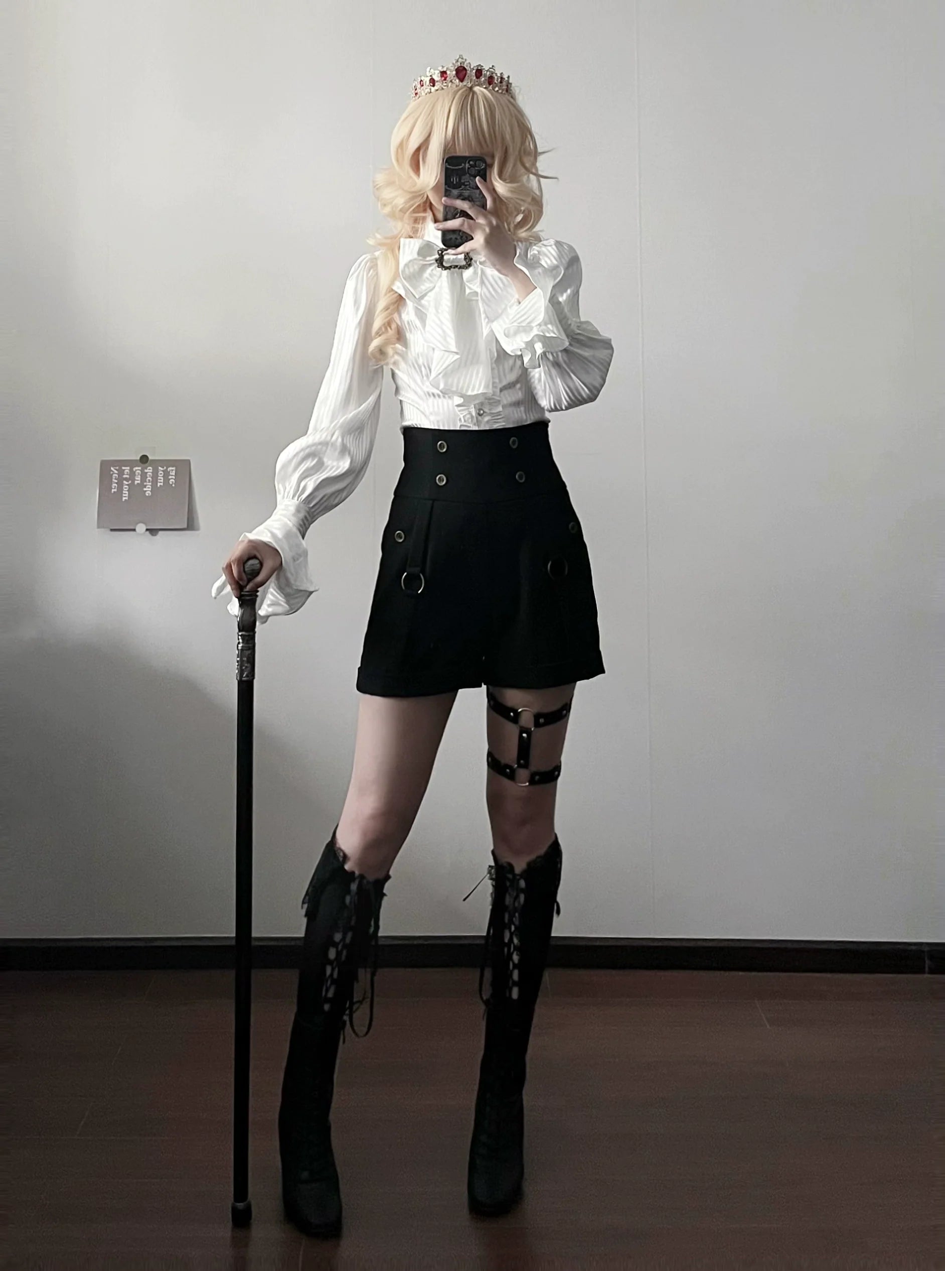 Moonstone Elegant Ouji Shirt with Detachable Jabot - image 5