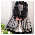 Alice's Cherry - Plus Size Lolita Shirt Chiffon Blouse - image 9