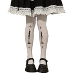 Gothic Lolita 80D Velvet Pantyhose - image 5