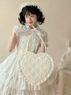 Heart Pillow - Sweet Lolita Heart-shaped Handbag or Shoulder Bag - image 10