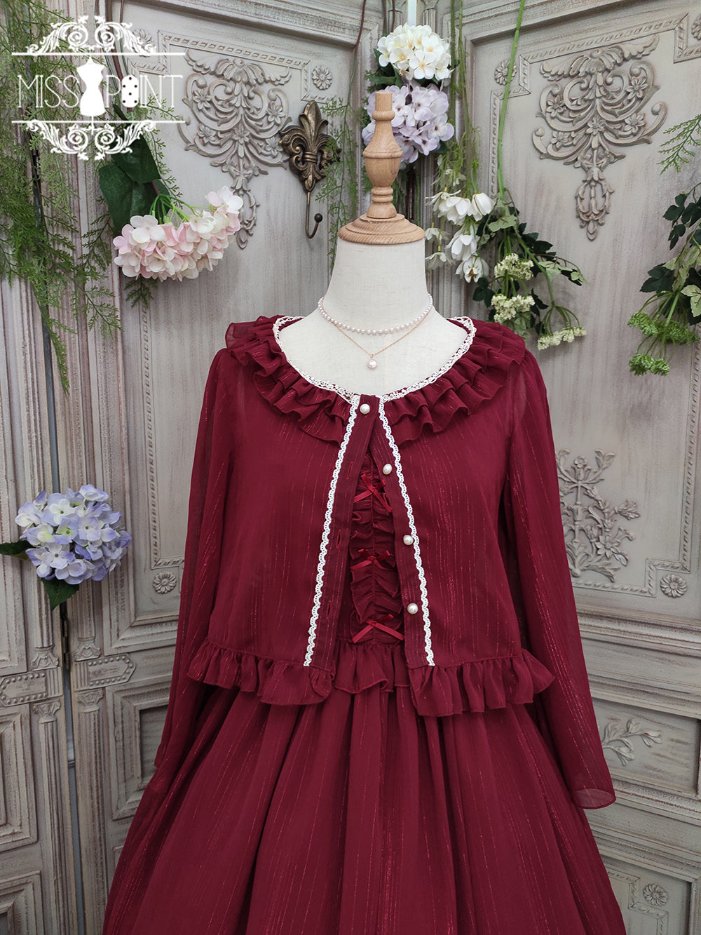 Rhine Riverside - Summer Lolita Chiffon Cardigan - image 6