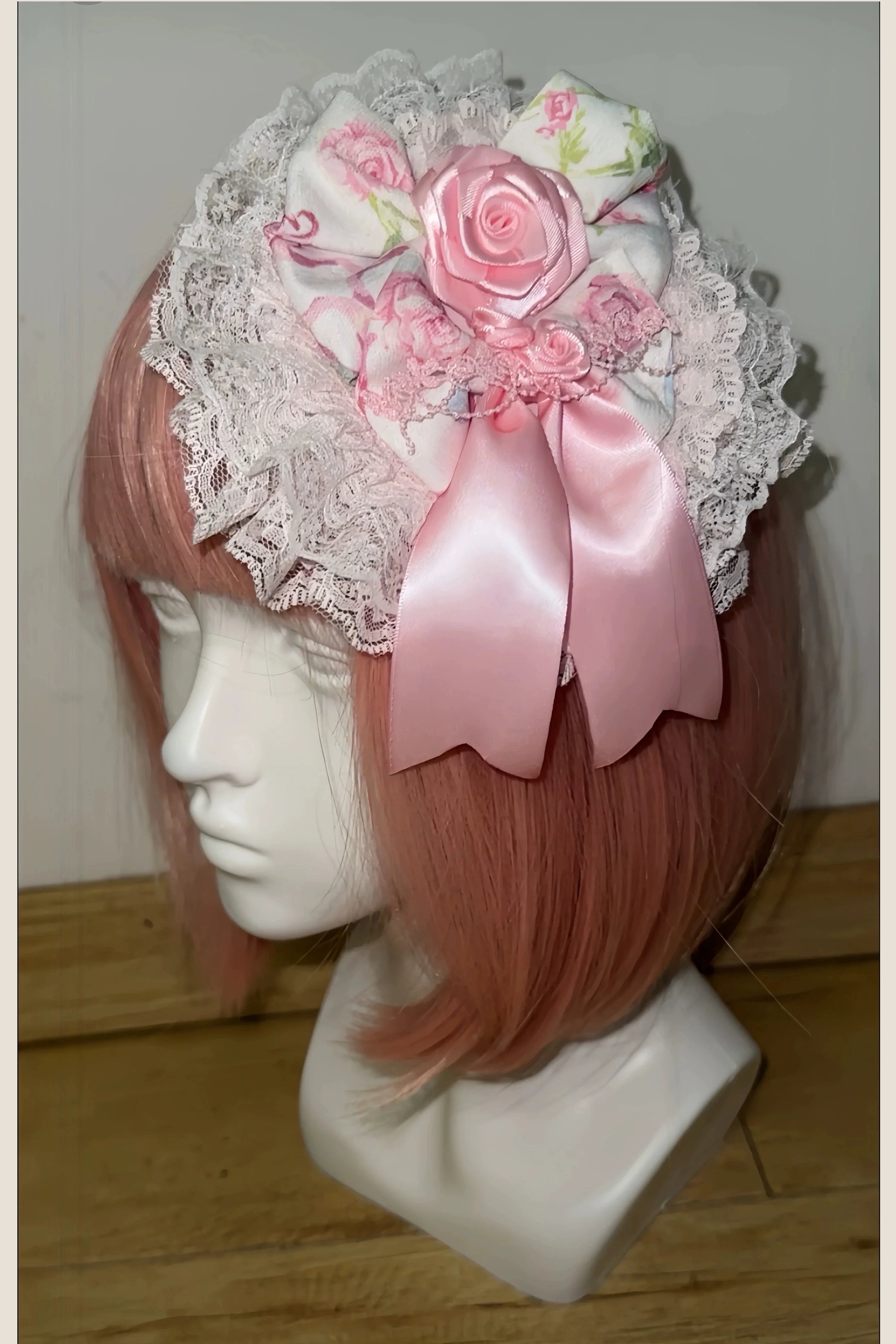 Spring 2025 - Floral Old School Lolita JSK Dress, Lace Trims - image 19