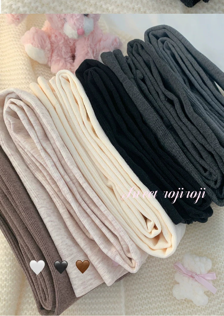 Winter Cotton Lolita Pantyhose, Thickened Pantyhose Leggings - image 2