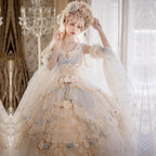 Flower Spirit - Elegant Lolita JSK Dress Summer Wedding Lolita JSK - image 2