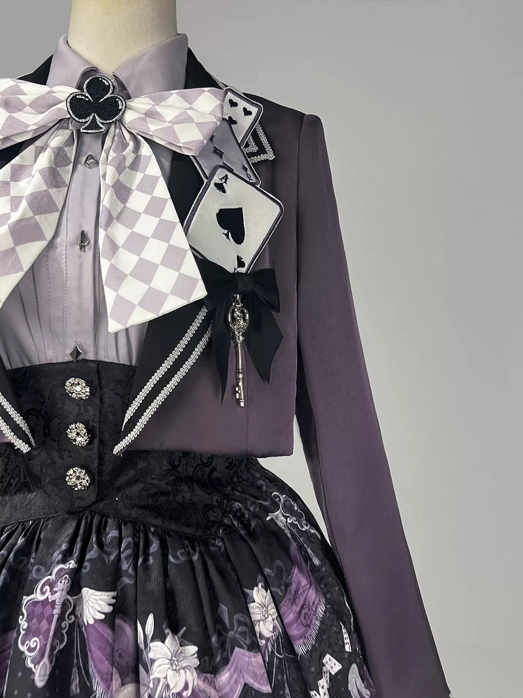 Magic Troupe - Gothic Lolita Outfit, Bunny Printed Skirt - image 12
