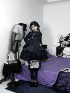 Bunny Fantasy Gothic Lolita JSK Dress and Princess Sleeve Shirt - image 24
