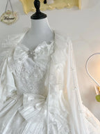 Mist Cardigan - Lightweight Sweet Lolita Bolero, Ruffle Details - image 6