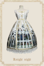 The Saint Priest - Stained Glass Lolita JSK Dress - image 1
