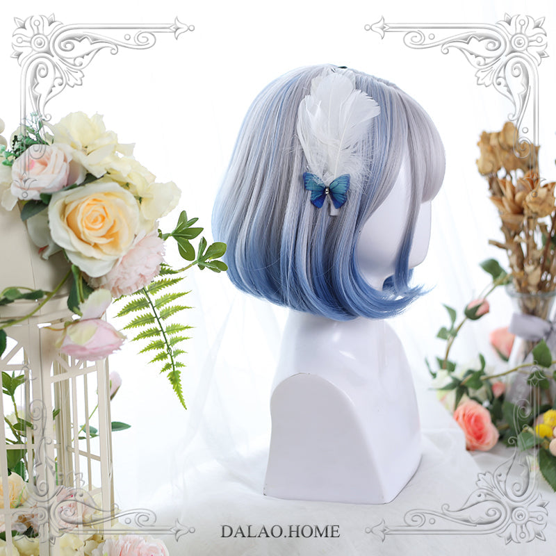 Sweet 30cm BOBO Short Lolita Wig Multicolors - image 3