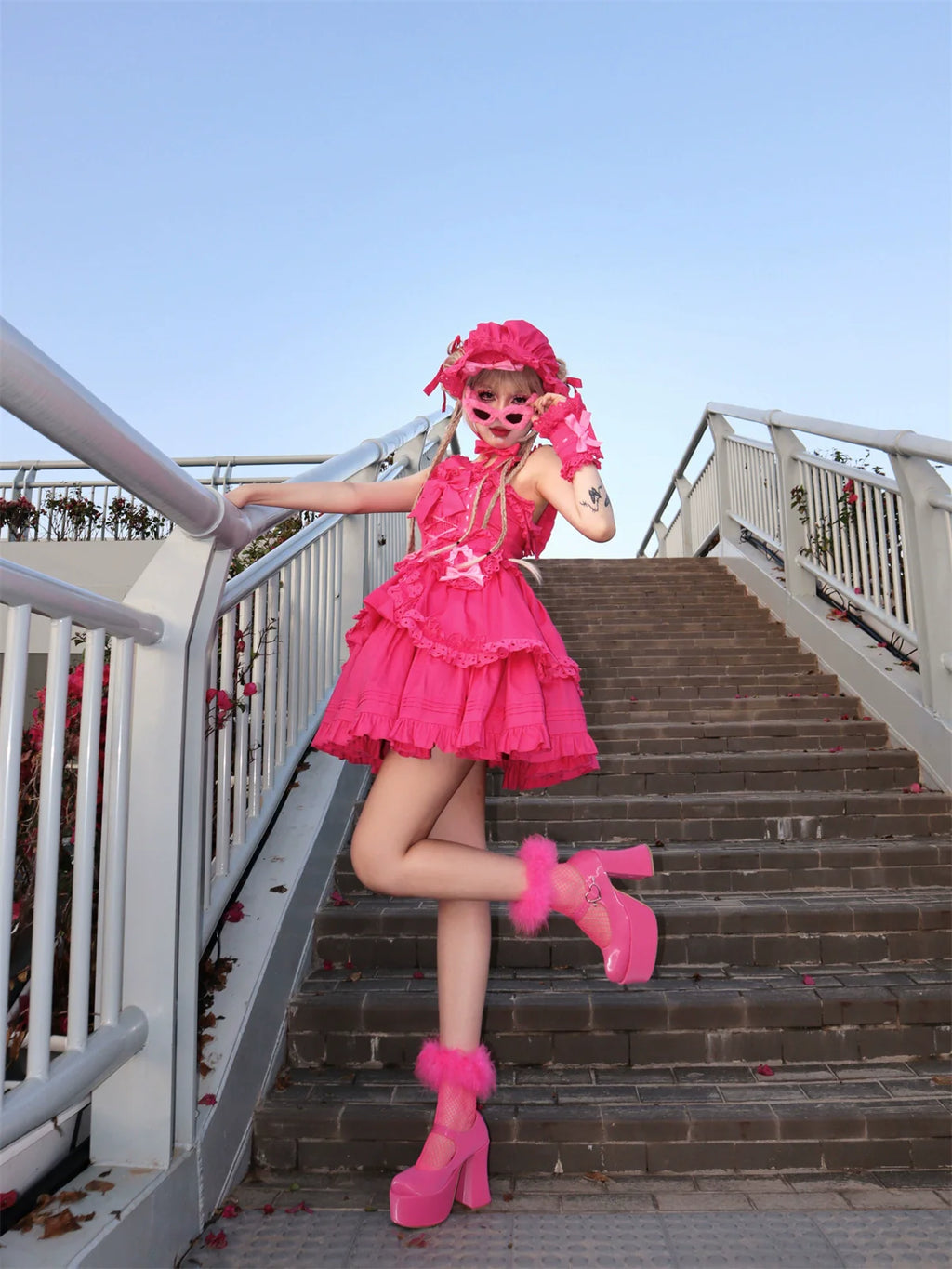 Halloween Gothic Lolita Short JSK Dress - image 30