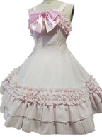Sweet Lolita JSK Dress, Back Shirring, Side Zipper - image 7