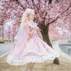 Fate Quartet Gothic Bridal Lolita JSK Dress - image 79