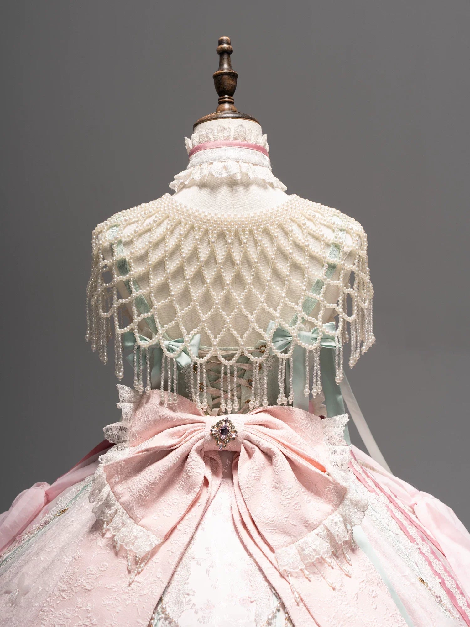 Hibiscus Huadan Pink Short JSK Dress Series and Accessories - image 6