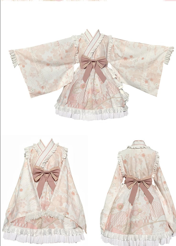 Xiaochunrihe - Wa Lolita OP Dress and Accessories - image 11